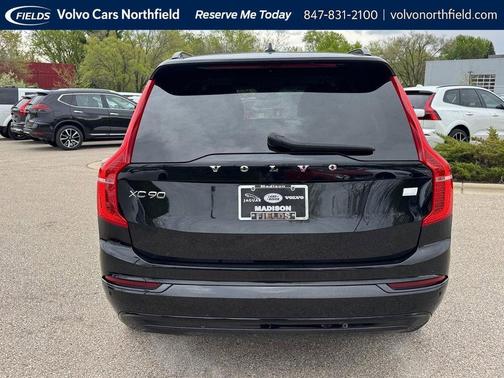 Onyx Black Metallic 2023 Volvo XC90 Recharge Plug-In Hybrid T8 Plus Dark Theme 7 Passenger