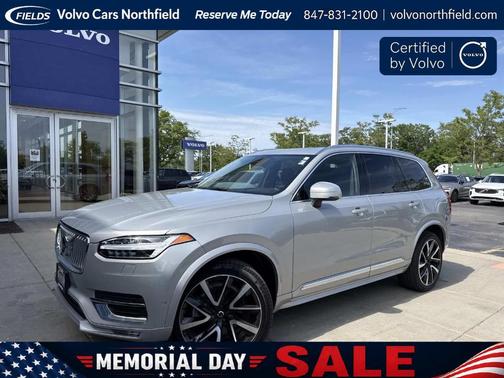 Silver 2023 Volvo XC90 B6 Plus 7-Seater