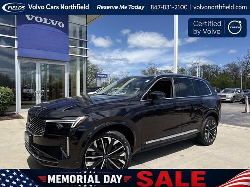 Onyx Black 2025 Volvo XC90 B5 Plus