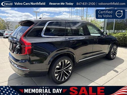 Onyx Black 2025 Volvo XC90 B5 Plus