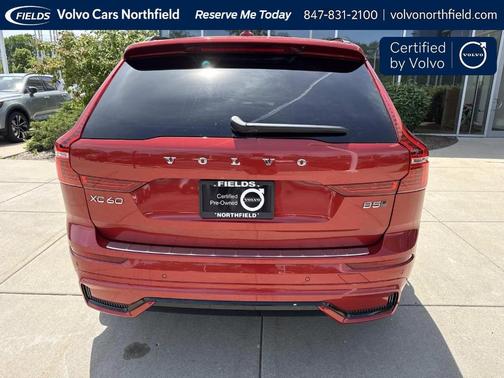 Fusion Red Metallic 2024 Volvo XC60 B5 Plus Dark Theme