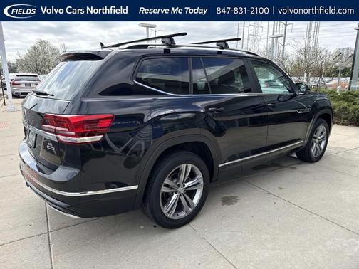 Deep Black Pearl Effect 2018 Volkswagen Atlas 3.6L SEL