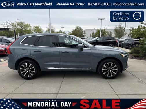 Thunder Gray Metallic 2023 Volvo XC60 B5 Plus Bright Theme