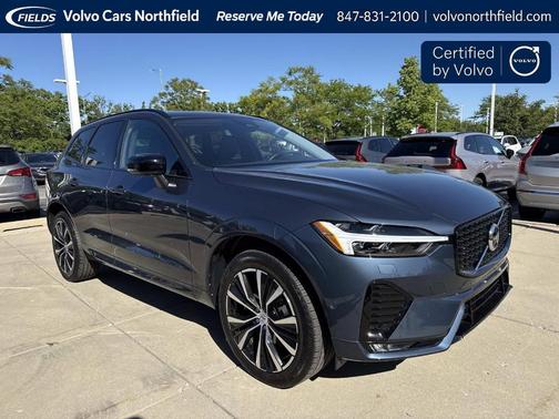 Denim Blue Metallic 2024 Volvo XC60 B5 Plus Dark Theme