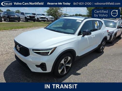 Crystal White 2026 Volvo XC40 B5 Plus
