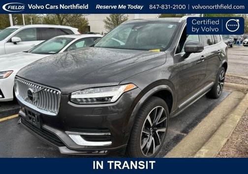 Platinum Gray Metallic 2023 Volvo XC90 B6 Plus 7-Seater