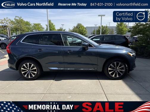 Denim Blue Metallic 2023 Volvo XC60 B5 Plus Bright Theme