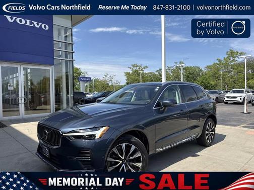 Denim Blue Metallic 2023 Volvo XC60 B5 Plus Bright Theme