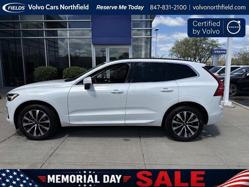 Crystal White 2023 Volvo XC60 B5 Core