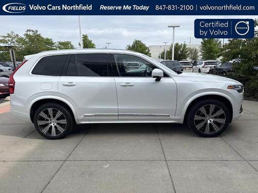 Crystal White Metallic 2023 Volvo XC90 B6 Ultimate 6-Seater