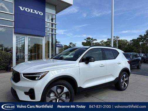 Crystal White 2026 Volvo XC40 B5 Plus