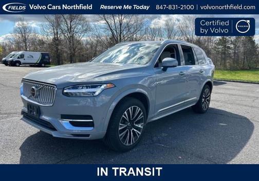 Gray Metallic 2025 Volvo XC90 Plug-In Hybrid T8 Plus 7-Seater