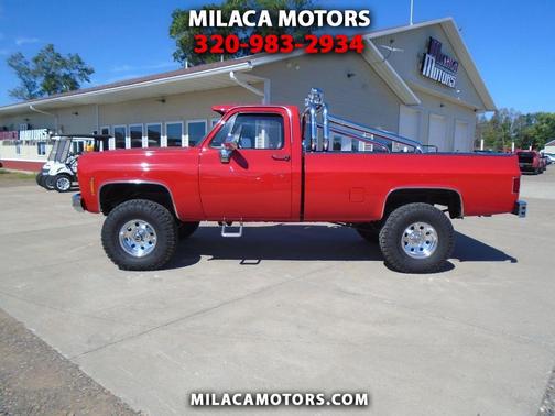 RED 1979 Chevrolet C10/K10 BASE