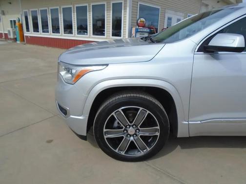 SILVER 2017 GMC Acadia Denali