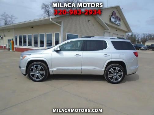 SILVER 2017 GMC Acadia Denali