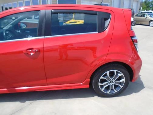 RED 2019 Chevrolet Sonic LT