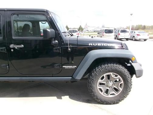 Black Clearcoat 2014 Jeep Wrangler Unlimited Rubicon