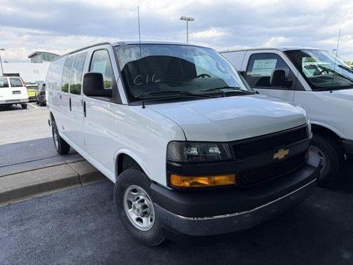 Black 2026 Chevrolet Express 3500 Work Van