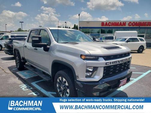 Silver Ice Metallic 2021 Chevrolet Silverado 2500 Custom