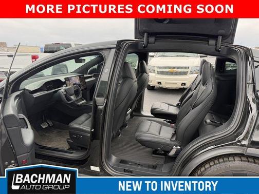 Black 2023 Tesla Model X Plaid