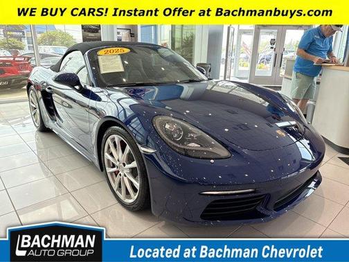 2025 Porsche 718 Boxster S