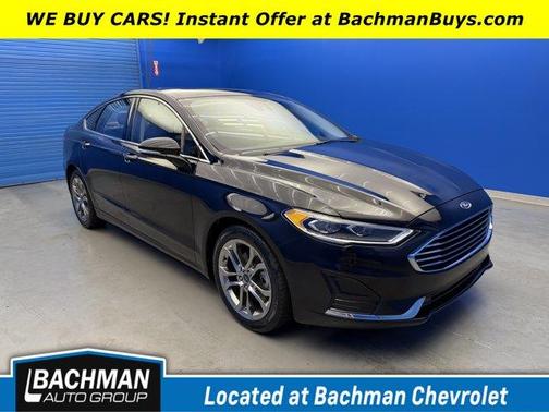 Agate Black 2019 Ford Fusion SEL