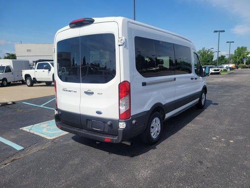 Oxford White 2024 Ford Transit-350 XLT