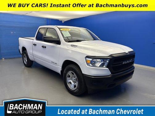 Bright White Clearcoat 2022 RAM 1500 Tradesman