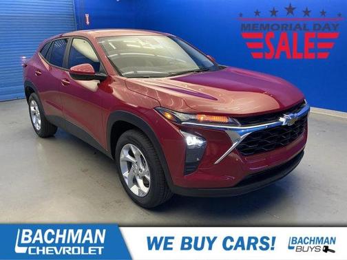 Red 2026 Chevrolet Trax LS