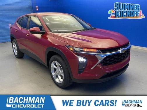 Red 2026 Chevrolet Trax LS