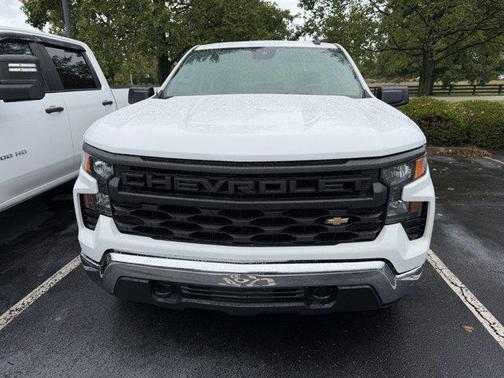 Summit White 2025 Chevrolet Silverado 1500 WT