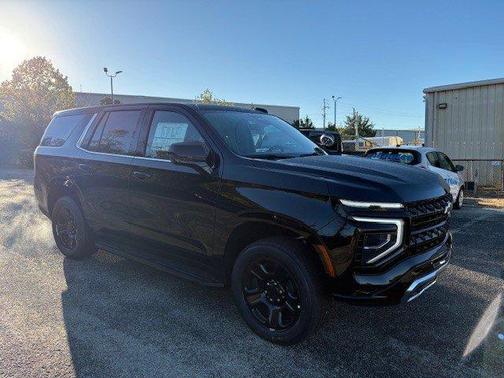 Black 2026 Chevrolet Tahoe Police