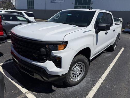 Summit White 2026 Chevrolet Silverado 1500 WT