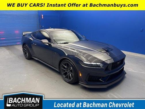 Shadow Black 2025 Ford Mustang Dark Horse