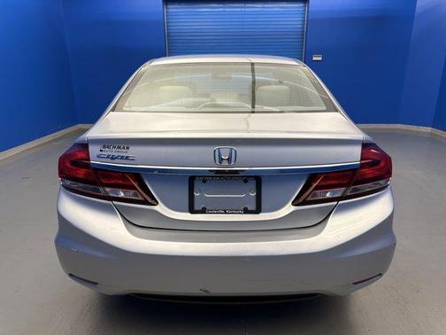 Alabaster Silver Metallic 2014 Honda Civic LX