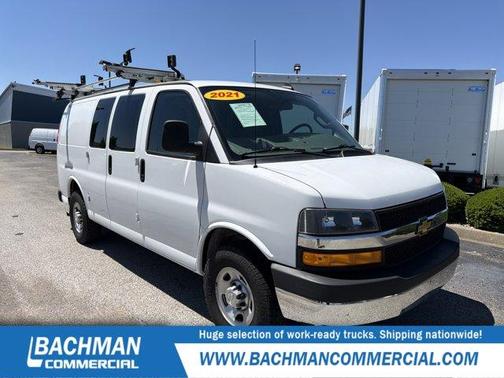 Summit White 2021 Chevrolet Express 2500 Work Van