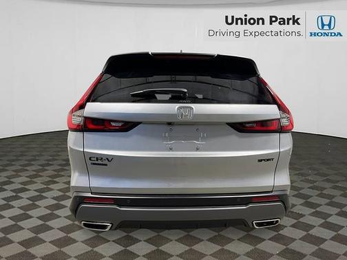 Solar Silver Metallic 2026 Honda CR-V Hybrid Sport-L