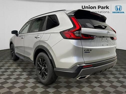 Solar Silver Metallic 2026 Honda CR-V Hybrid Sport-L