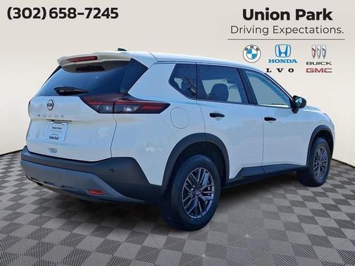 Glacier White 2023 Nissan Rogue S