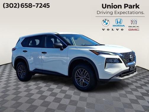 Glacier White 2023 Nissan Rogue S