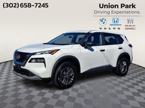 Glacier White 2023 Nissan Rogue S