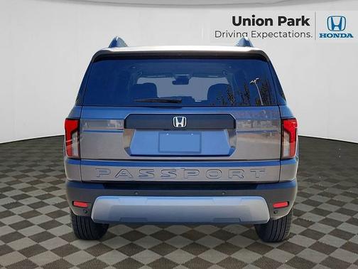 Modern Steel Metallic 2026 Honda Passport RTL
