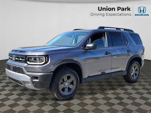 Modern Steel Metallic 2026 Honda Passport RTL