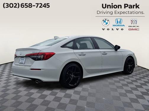 White 2024 Honda Civic Sport