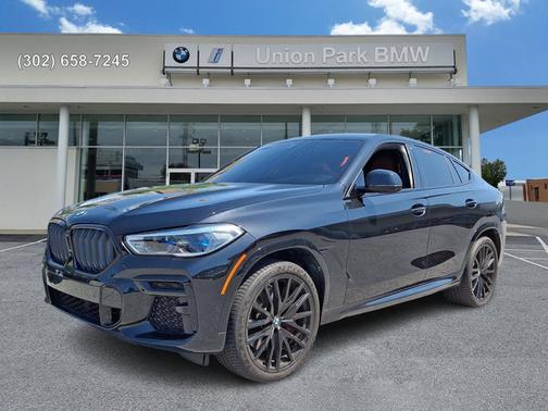 Black Sapphire Metallic 2022 BMW X6 M50i