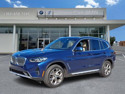 Phytonic Blue Metallic 2023 BMW X3 xDrive30i