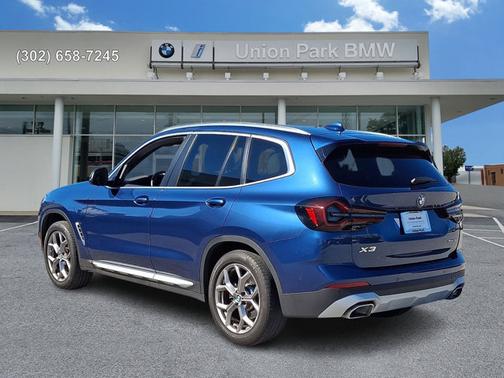Phytonic Blue Metallic 2023 BMW X3 xDrive30i