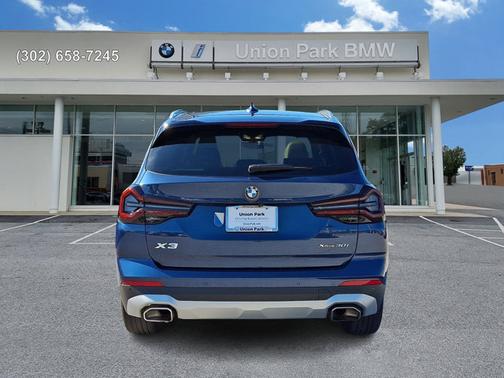 Phytonic Blue Metallic 2023 BMW X3 xDrive30i