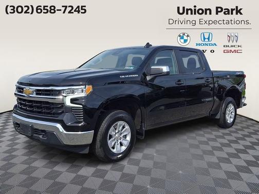 Black 2025 Chevrolet Silverado 1500 1LT