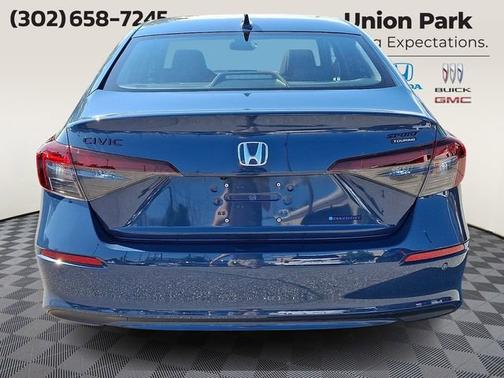Blue 2026 Honda Civic Hybrid Sport Touring